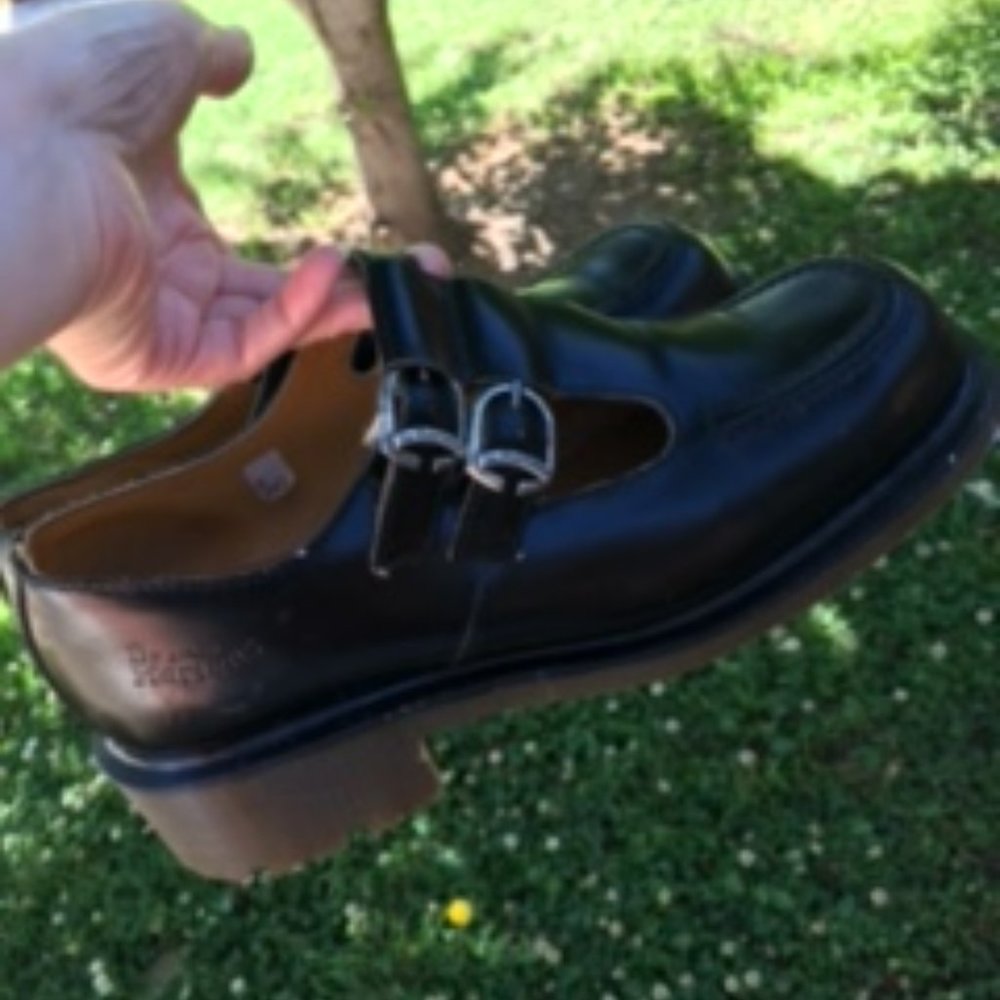 Vintage Made in England double T-strap Mary Janes Dr. Martens